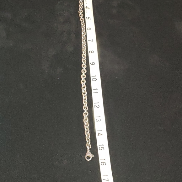 Authentic Tiffany & Co Oval Tag Necklace - Picture 5 of 6